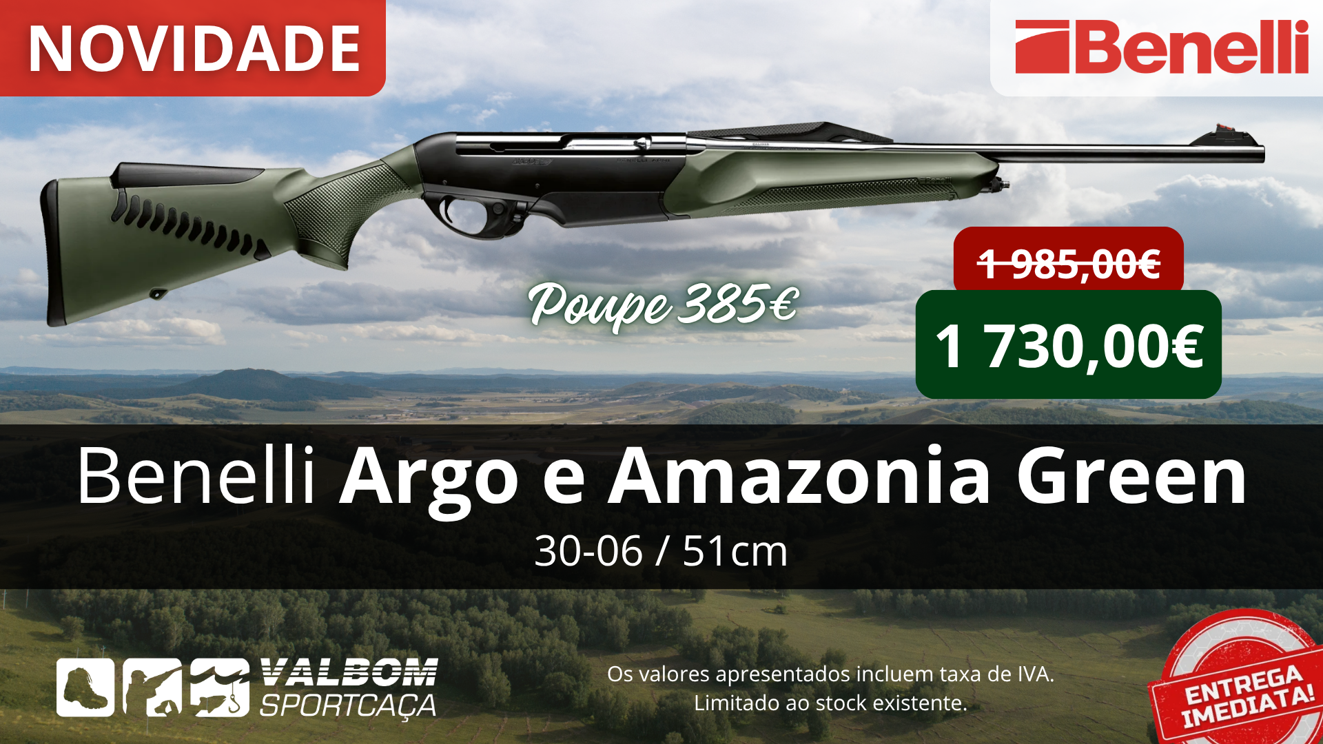 Benelli Argo E Amazonia Green
